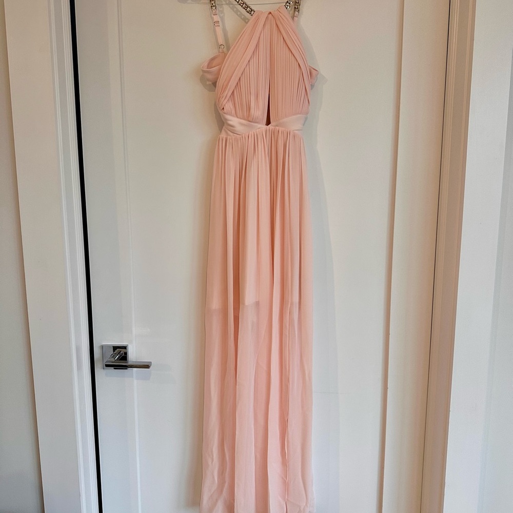 Marciano Blush Backless Dress